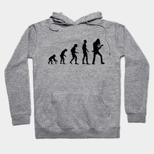 Guitar from monkey to man Hoodie